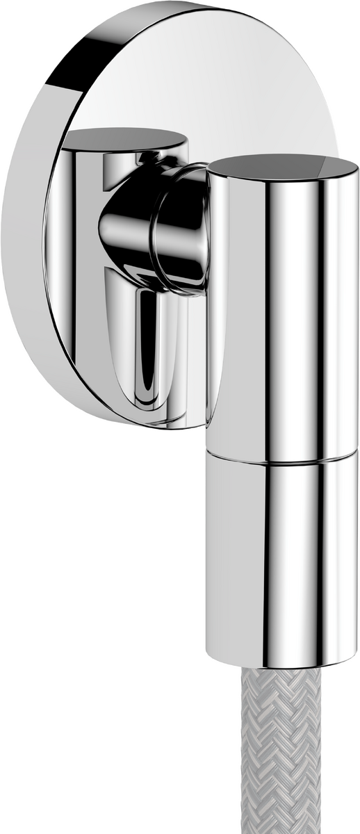 HANSGROHE FixFit Fine S Nástěnná přípojka hadice se zpětným ventilem #28882000 - chrom