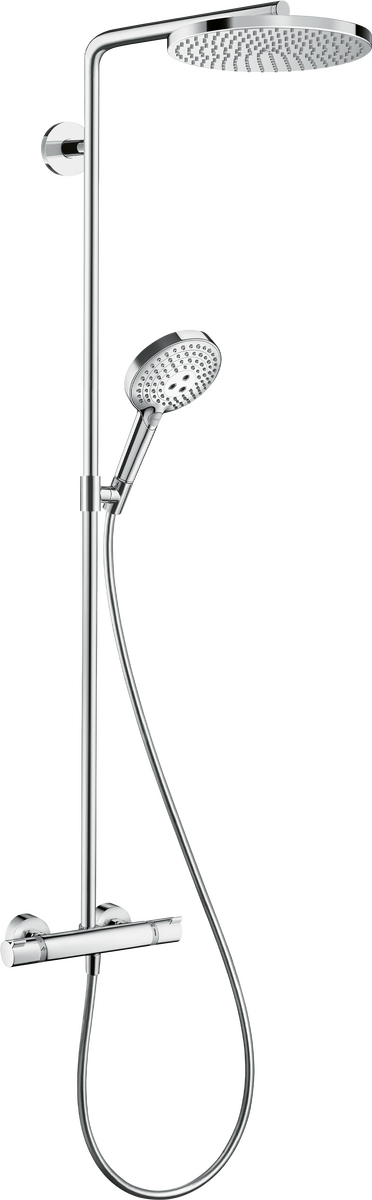 HANSGROHE Raindance Select S Showerpipe 240 1jet PowderRain s termostatem #27633000 - chrom