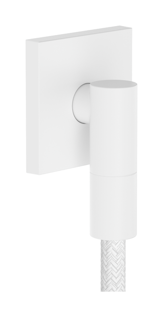 HANSGROHE FixFit Fine E Přípojka hadice se zpětným ventilem #28883700 - matná bílá