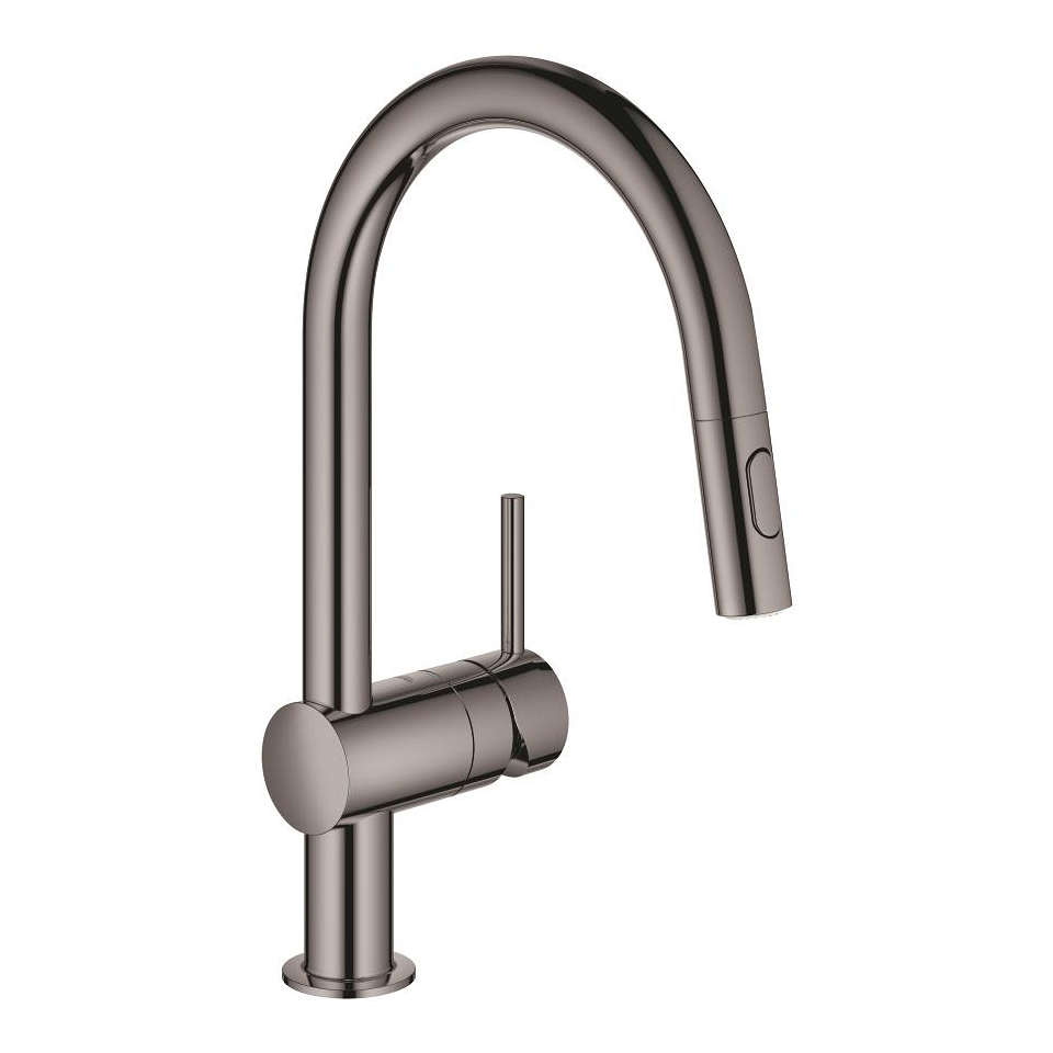 GROHE Minta Páková dřezová baterie Hard Graphite #32321A02