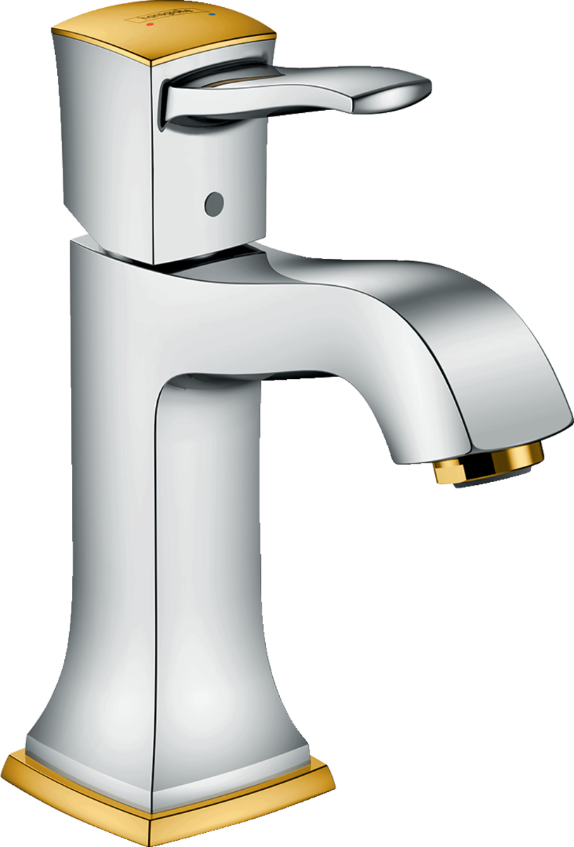 HANSGROHE Jednopáková umyvadlová baterie Metropol Classic 110 s pákovou rukojetí bez výsuvného odpadu #31301090