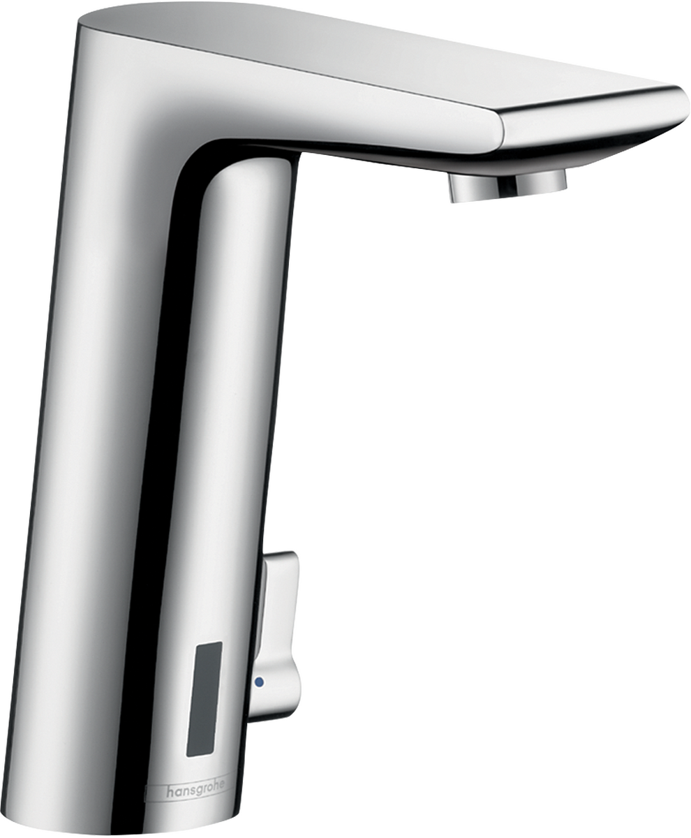 HANSGROHE Metris S Elektronická umyvadlová baterie s ovládáním teploty, napájení ze sítě 230 V #31102000 - chrom