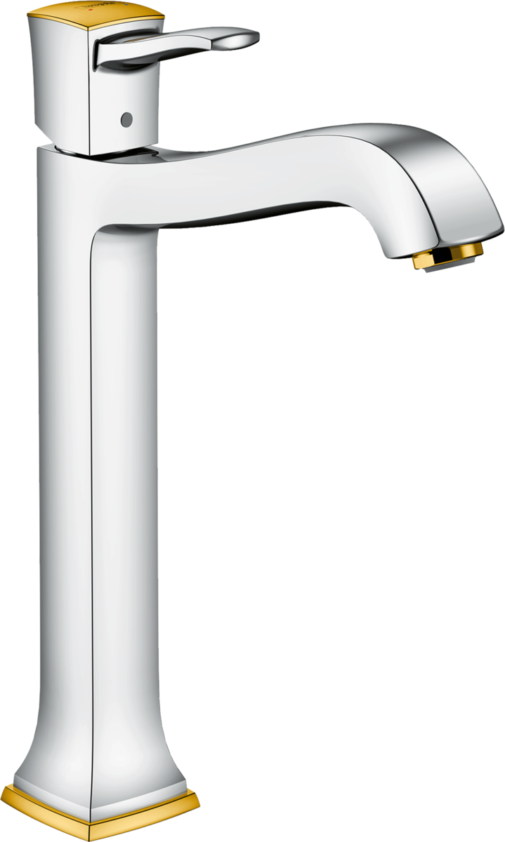 HANSGROHE Jednopáková umyvadlová baterie Metropol Classic 260 s pákovou rukojetí pro umyvadla na desku s výsuvným odpadem #31303090