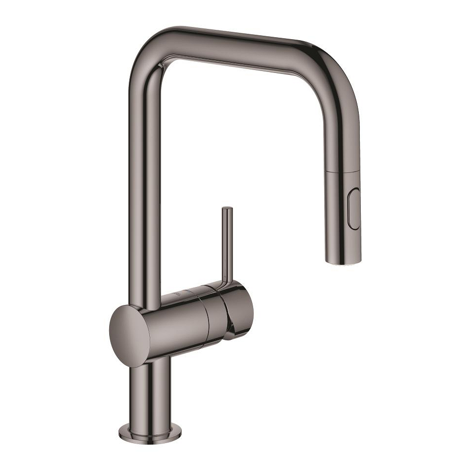 GROHE Minta Páková dřezová baterie Hard Graphite #32322A02