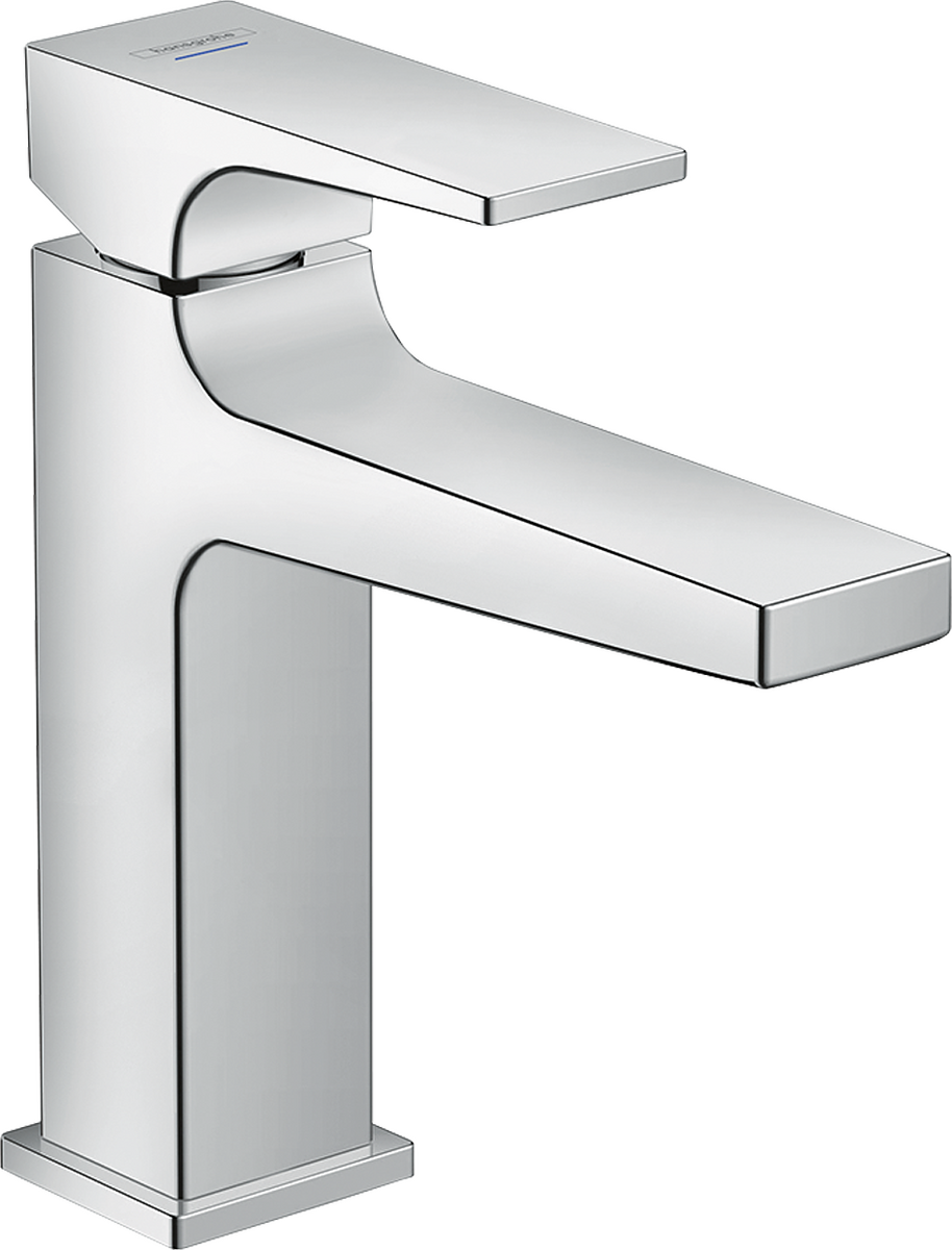 HANSGROHE Metropol Páková umyvadlová baterie 100 s páčkovou rukojetí pro studenou nebo předem nastavenou vodu, bez odtokové soupravy #32501000 - chrom