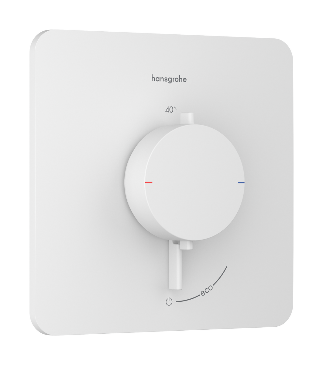 HANSGROHE Ecostat Comfort Q Termostat pod omítku pro 1 spotřebič #33712700 - matná bílá