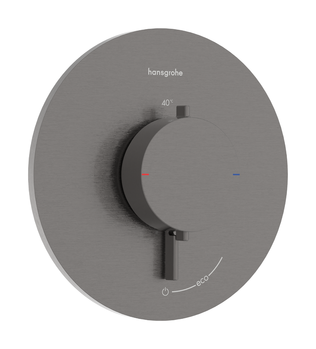 HANSGROHE Ecostat Comfort S Termostat pod omítku pro 1 spotřebič #33714340 - kartáčovaný černý chrom
