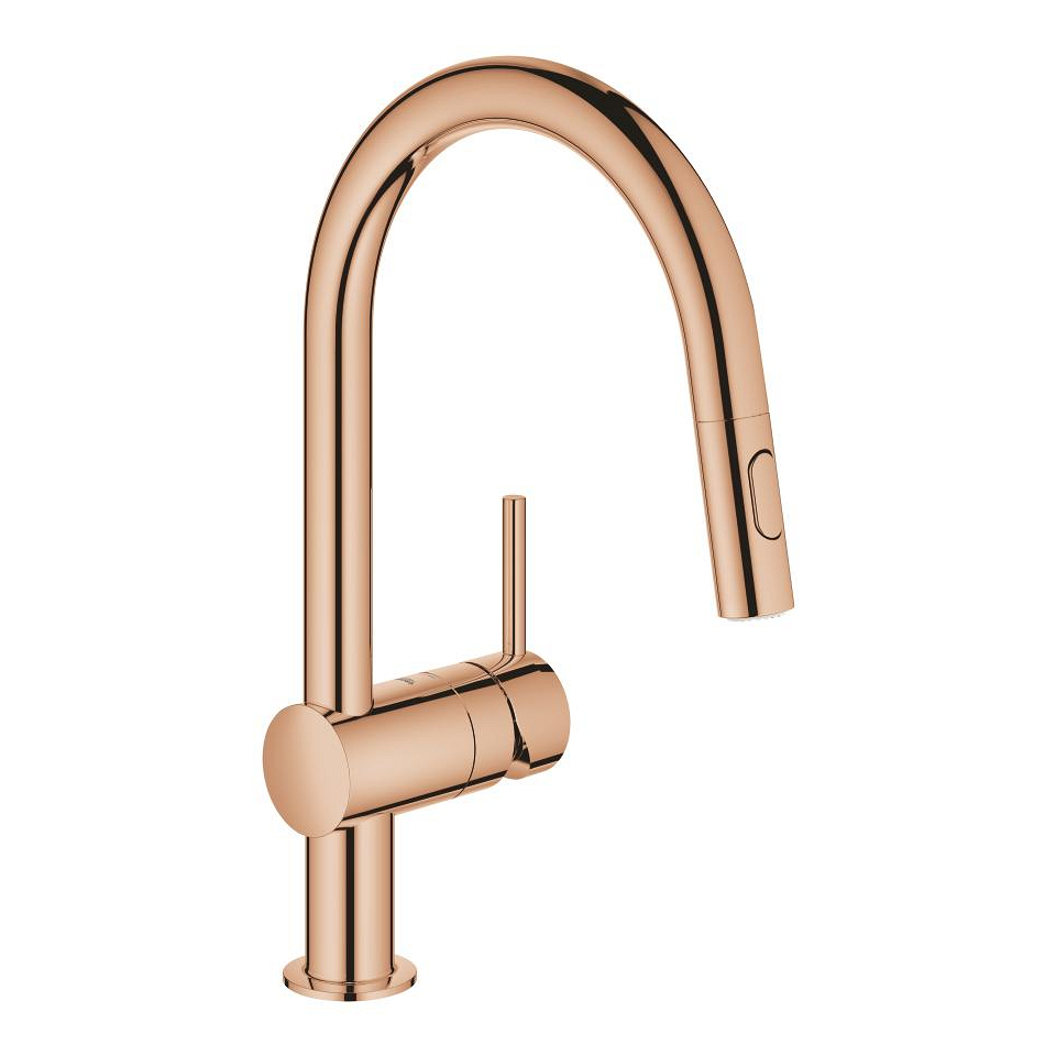 GROHE Minta Páková dřezová baterie Warm Sunset #32321DA2
