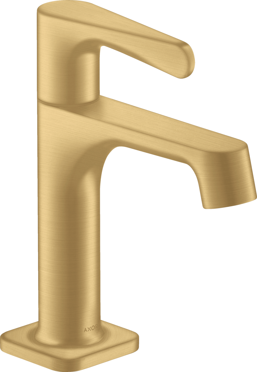 HANSGROHE Sloupová vodovodní baterie AXOR Citterio M 90 bez výsuvného odpadu #34130250 - Brushed Gold Optic