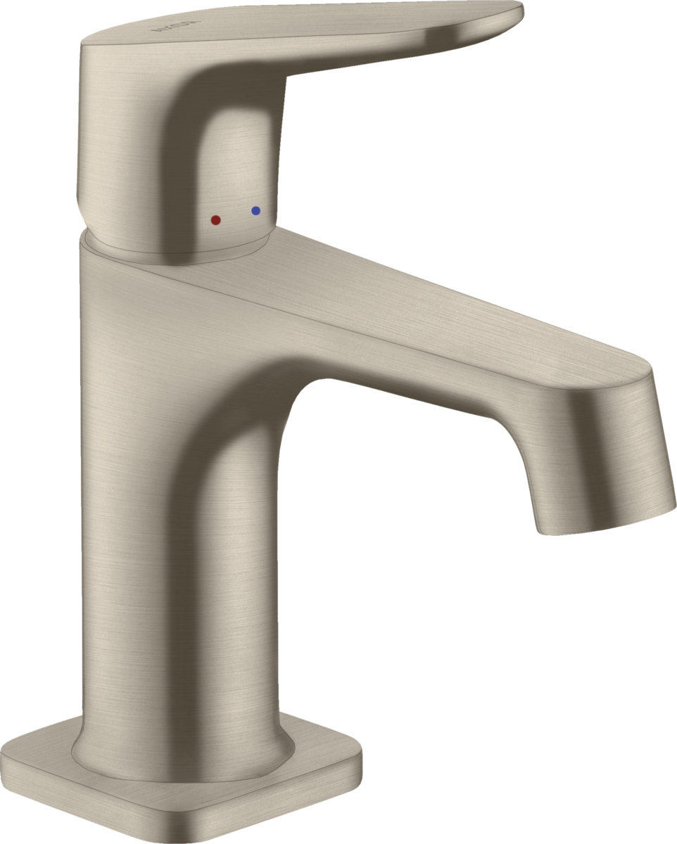 HANSGROHE AXOR Citterio M jednopáková umyvadlová baterie 70 pro umyvadlo s výsuvným odpadem #34016820 - kartáčovaný nikl