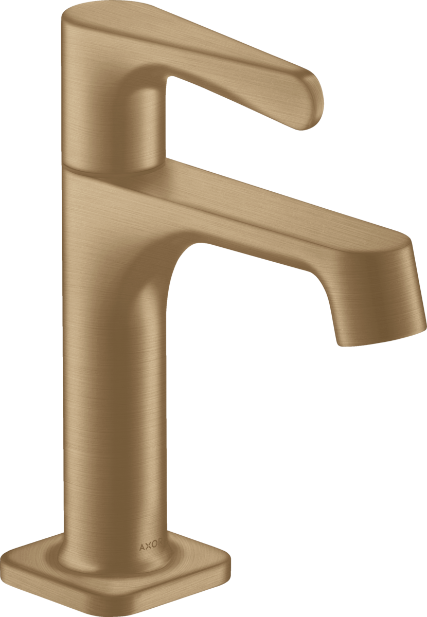 HANSGROHE Sloupová vodovodní baterie AXOR Citterio M 90 bez výsuvného odpadu #34130140 - kartáčovaný bronz