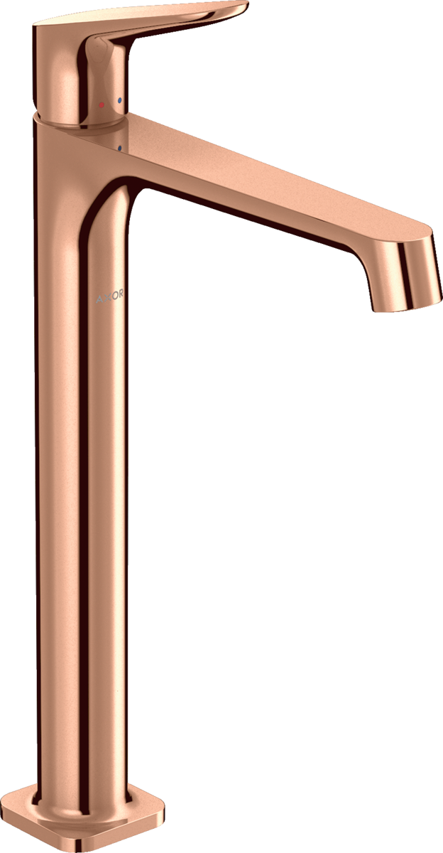 HANSGROHE Jednopáková umyvadlová baterie AXOR Citterio M 250 pro umyvadla na desku s výsuvným odpadem #34127300