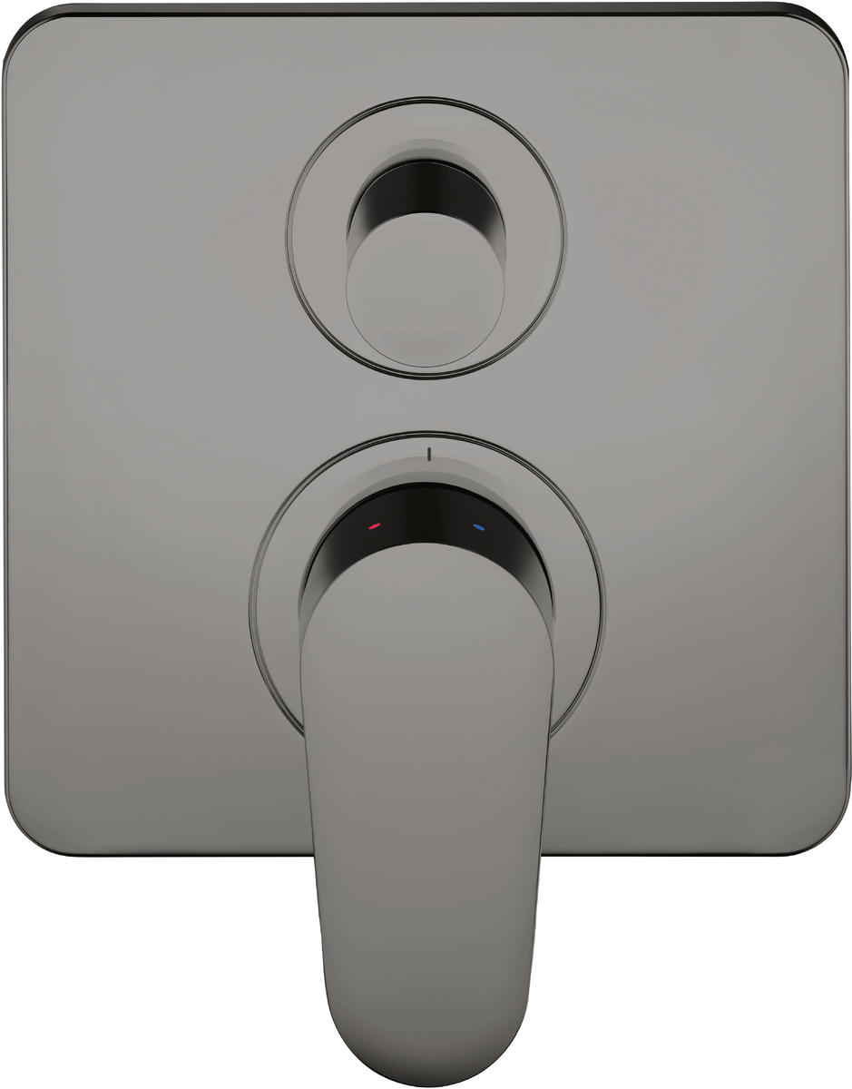 HANSGROHE AXOR Citterio M podomítková jednopáková vanová baterie #34425330 - leštěný černý chrom