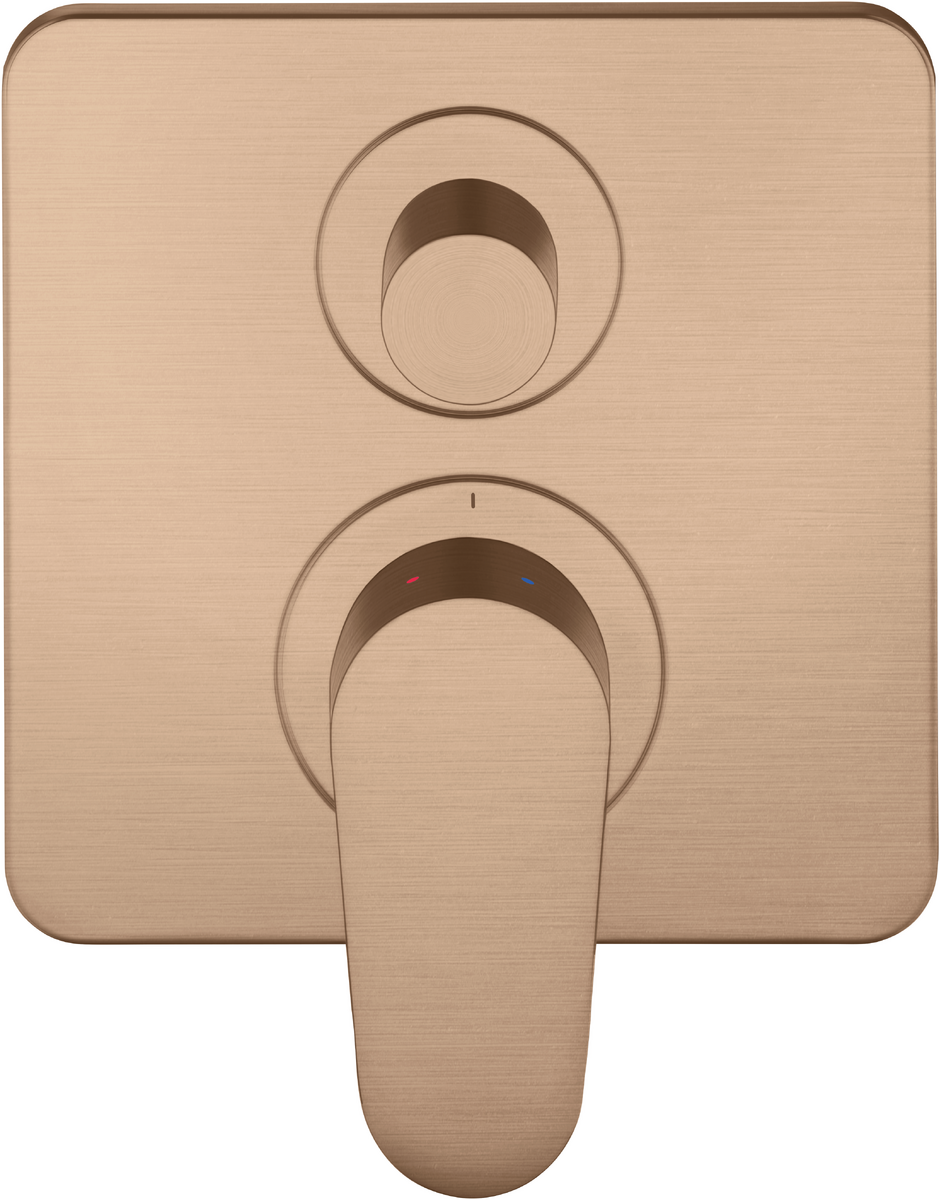 HANSGROHE AXOR Citterio M podomítková jednopáková vanová baterie #34425310 - Brushed Red Gold