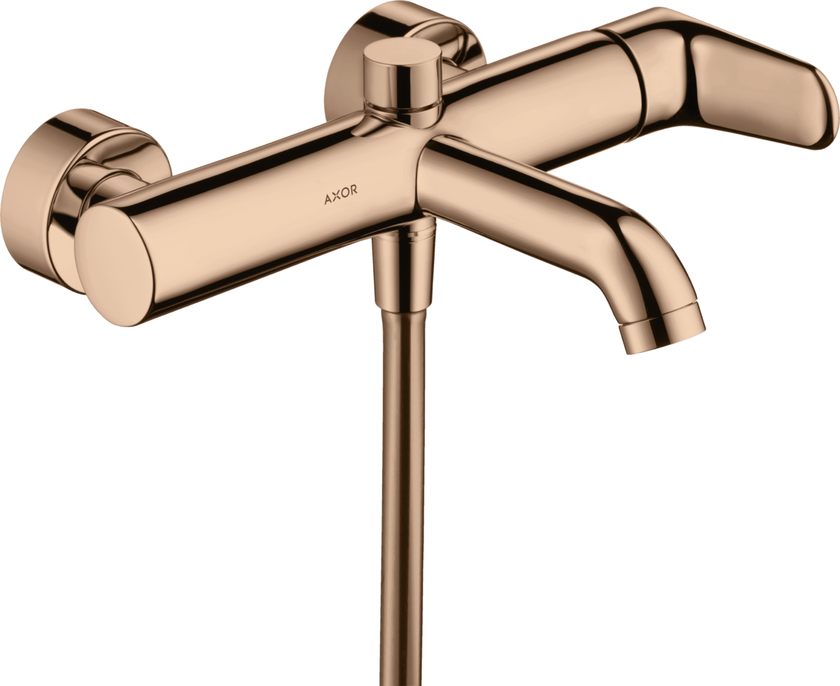 HANSGROHE AXOR Citterio M jednopáková povrchová vanová baterie #34420300 - leštěná červenozlatá