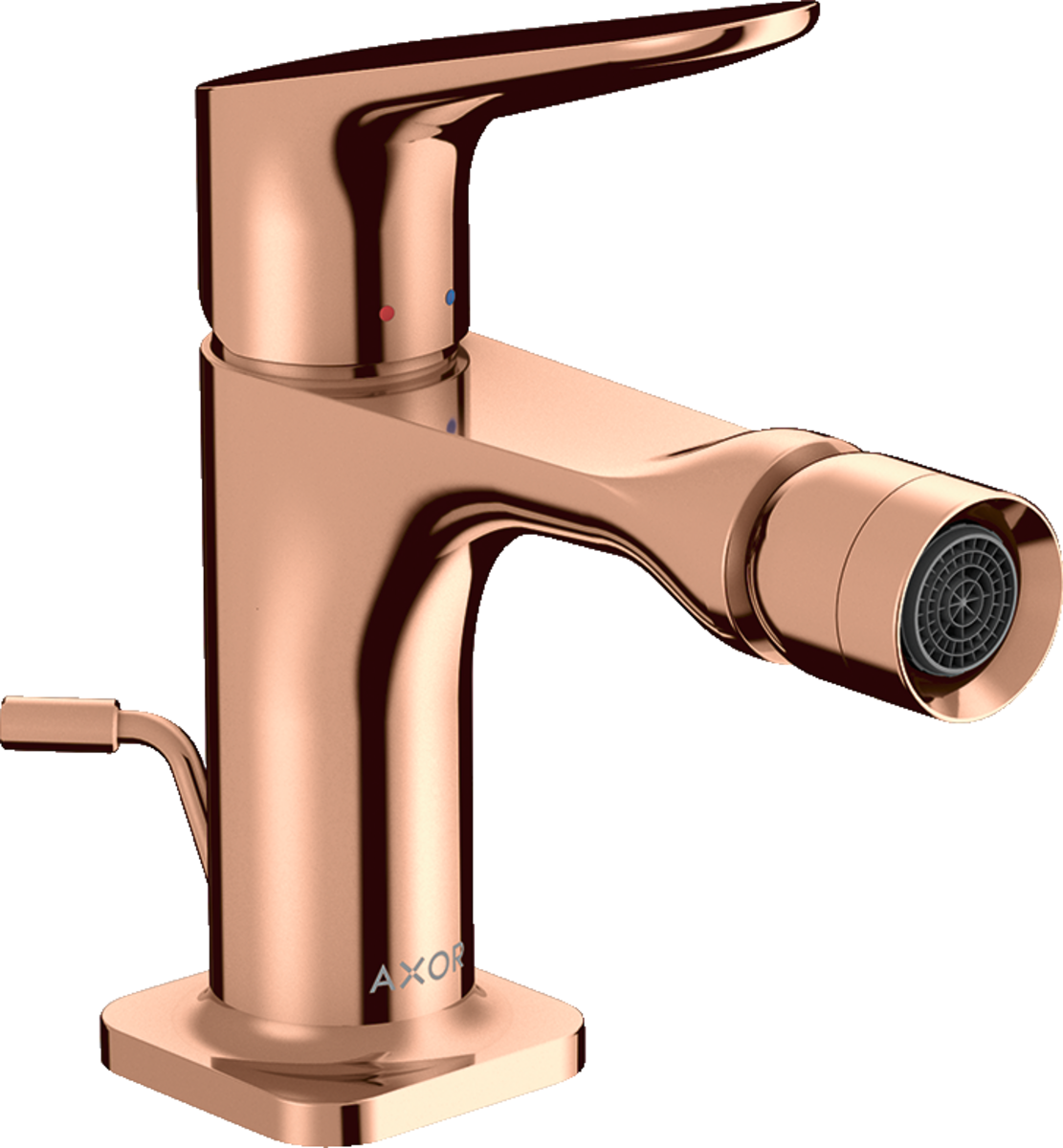 HANSGROHE Jednopáková bidetová baterie AXOR Citterio M s vyskakovacím výtokem #34210300