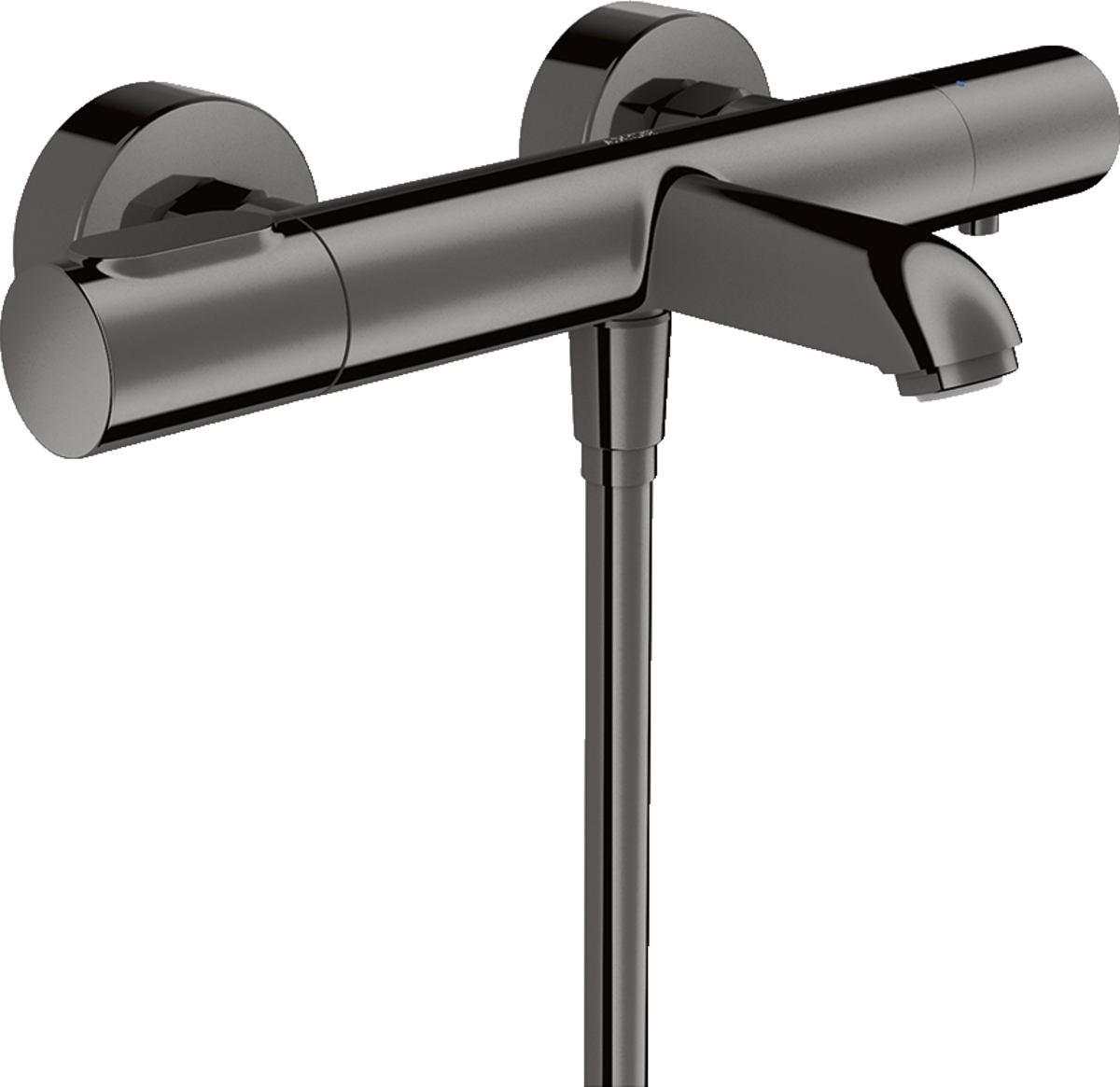 HANSGROHE AXOR Citterio M povrchový vanový termostat #34435330 - leštěný černý chrom