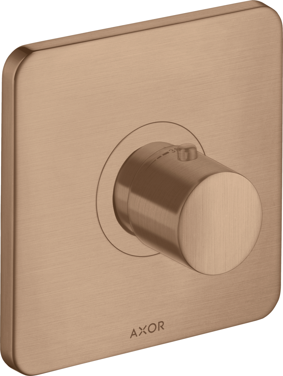 HANSGROHE Termostat AXOR Citterio M HighFlow skrytý #34716310 - kartáčovaný červenozlatý