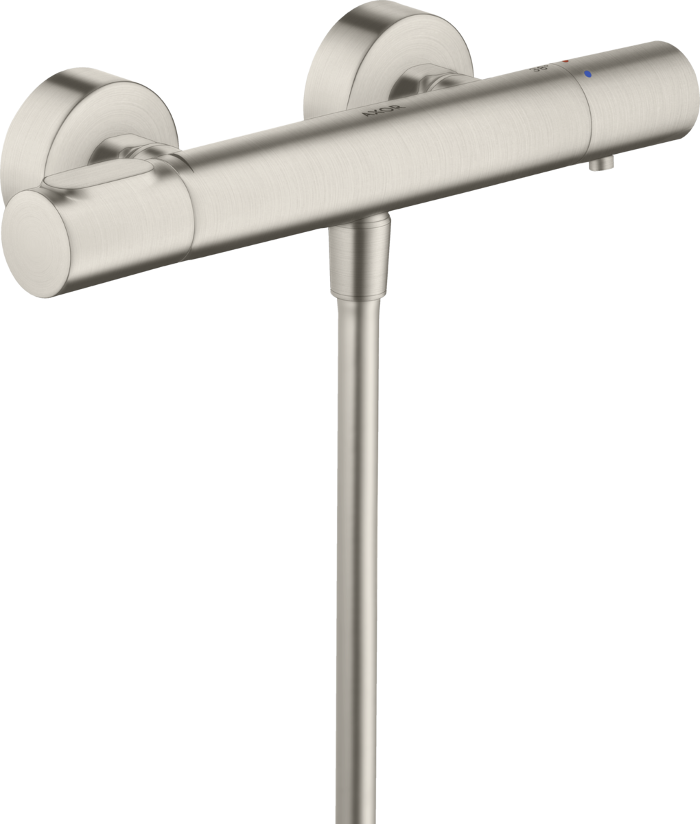 HANSGROHE AXOR Citterio M termostat s povrchovou montáží #34635800 - nerezová ocel Optika