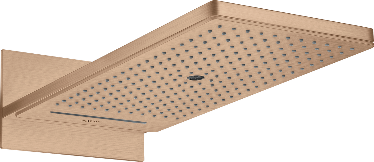 HANSGROHE Sprchová hlavice AXOR ShowerSolutions 250/580 3jet #35283310 - Brushed Red Gold