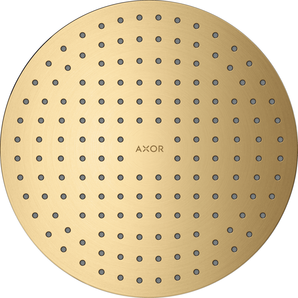 HANSGROHE Sprchová hlavice AXOR ShowerSolutions 250 1jet integrovaná do stropu #35287250 - Brushed Gold Optic