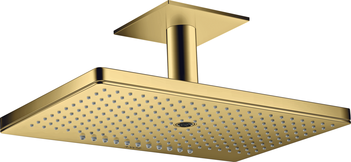 HANSGROHE Sprchová hlavice AXOR ShowerSolutions 460/300 3jet s připojením ke stropu #35281990 - Polished Gold Optic