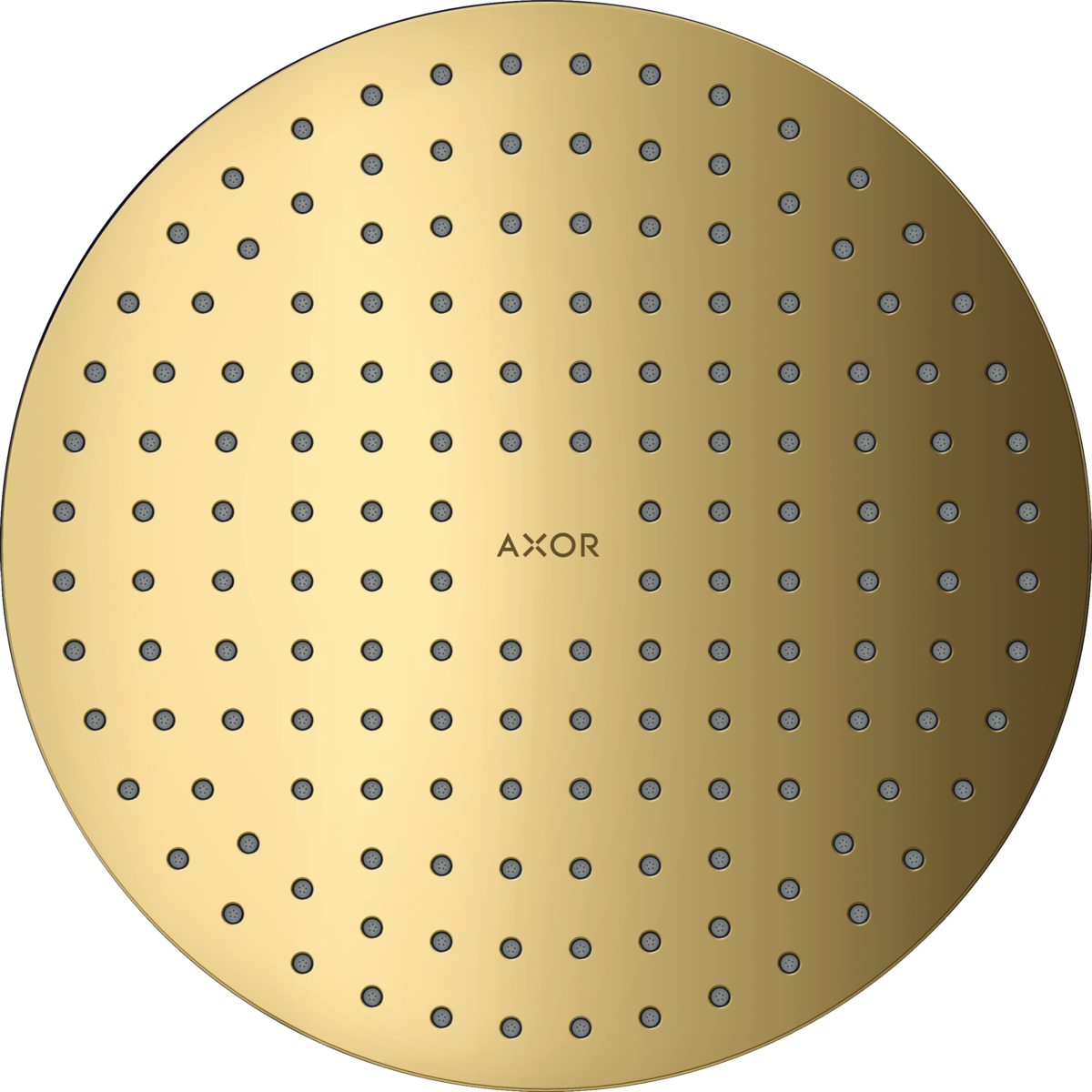 HANSGROHE Sprchová hlavice AXOR ShowerSolutions 250 1jet integrovaná do stropu #35287990 - Polished Gold Optic