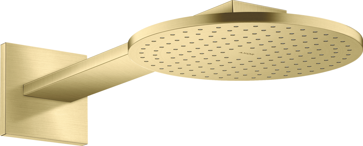 HANSGROHE AXOR ShowerSolutions horní sprcha 250 2jet se sprchovým ramenem #35296950 - Brushed Brass
