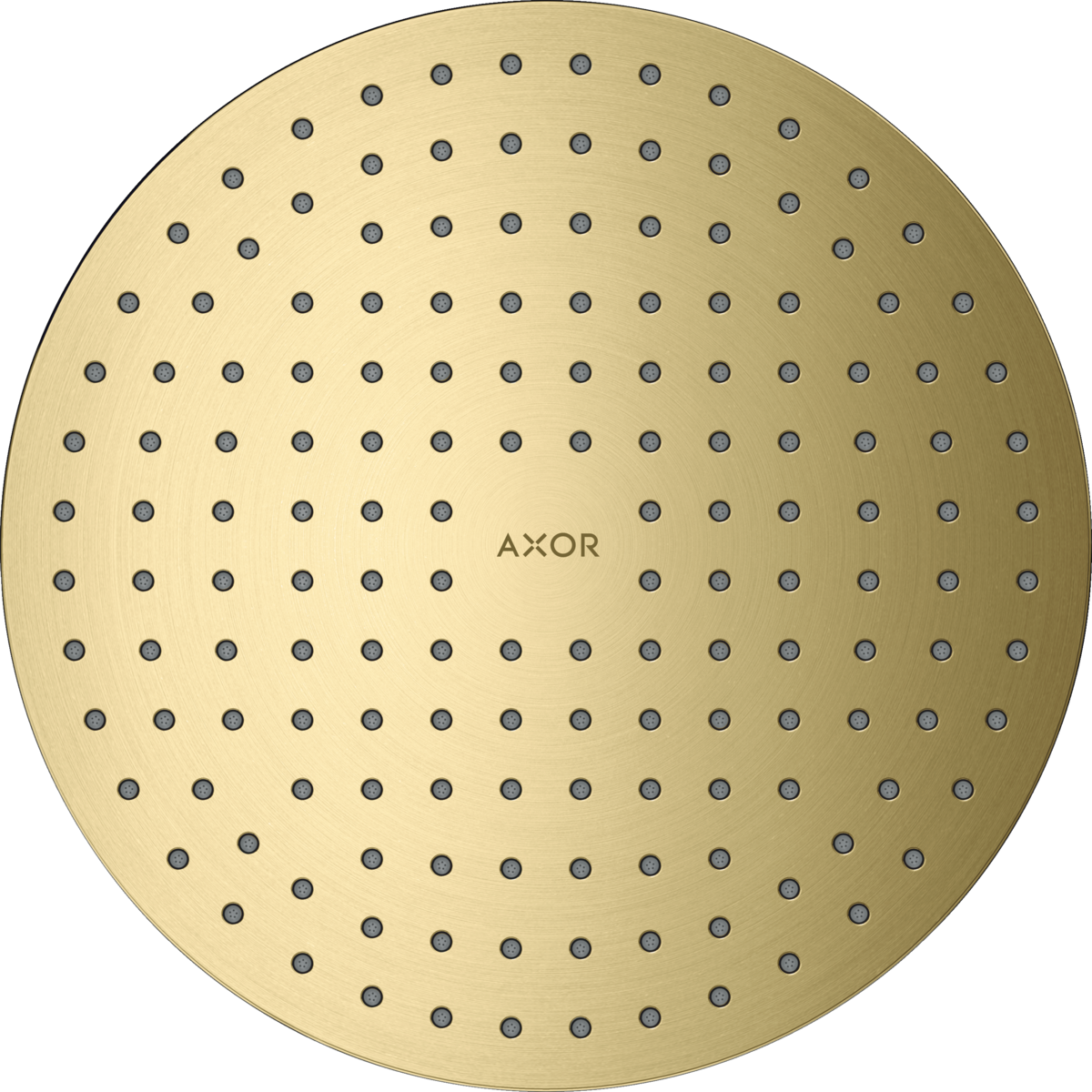 HANSGROHE Sprchová hlavice AXOR ShowerSolutions 250 1jet integrovaná do stropu #35287950 - Brushed Brass