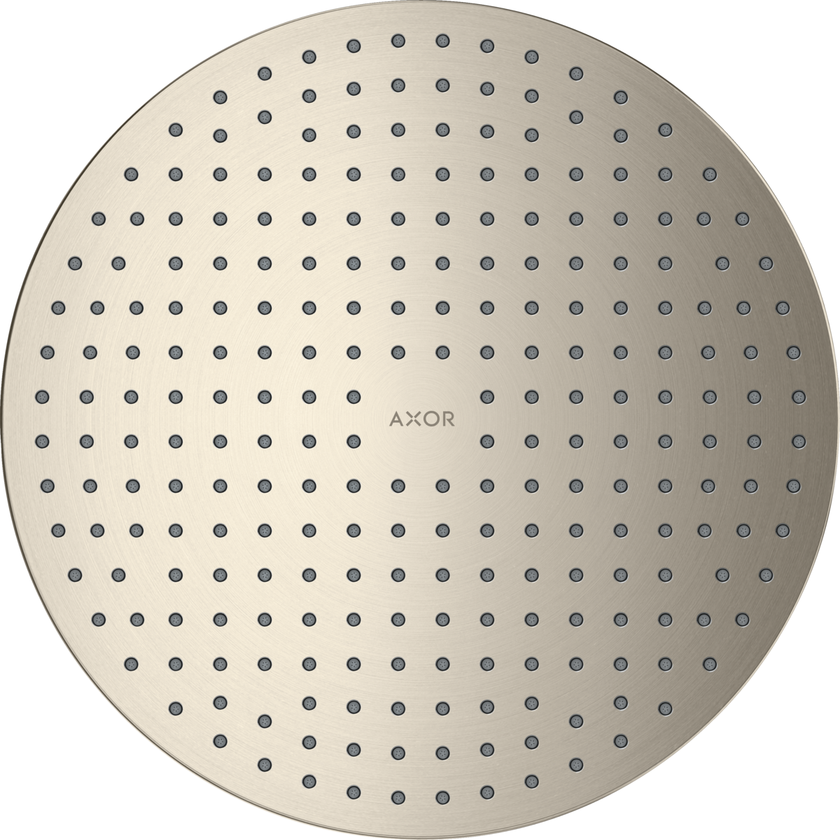 HANSGROHE AXOR ShowerSolutions Horní sprcha 300 1jet, stropní instalace #35302820 - kartáčovaný nikl