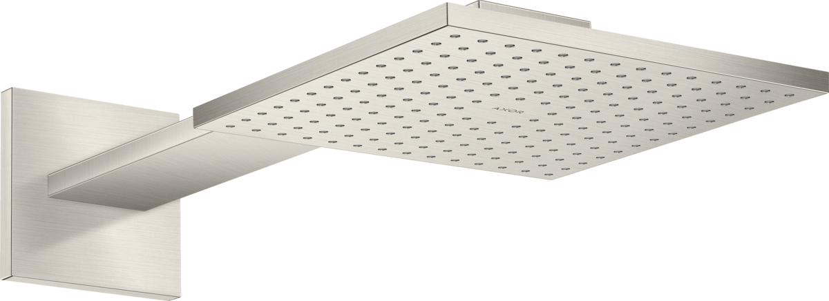 HANSGROHE AXOR ShowerSolutions horní sprcha 250/250 2jet se sprchovým ramenem #35310800 - nerezová ocel Optic