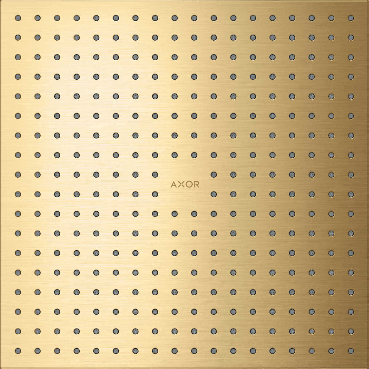 HANSGROHE Sprchová hlavice AXOR ShowerSolutions 300/300 s 1 proudem integrovaná do stropu #35317250 - Brushed Gold Optic