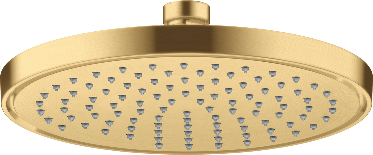 HANSGROHE Sprchová hlavice AXOR ShowerSolutions 220 1jet EcoSmart #35383250 - Brushed Gold Optic