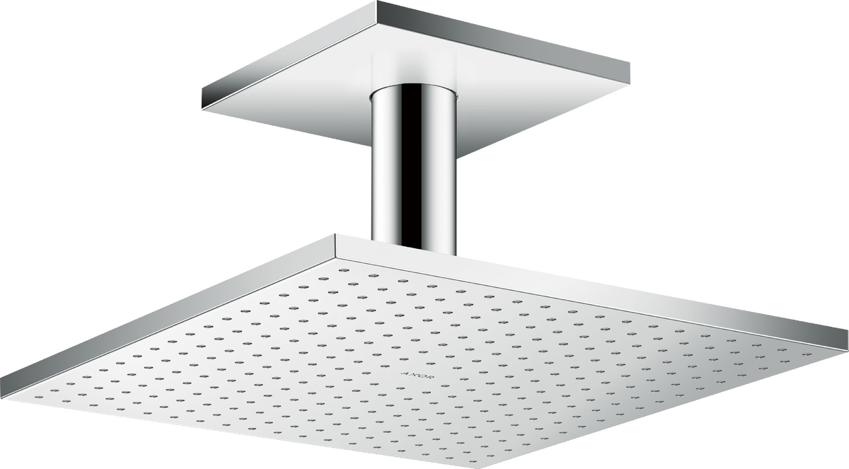 HANSGROHE AXOR ShowerSolutions Horní sprcha 300/300 1jet s přívodem od stropu #35316000 - chrom