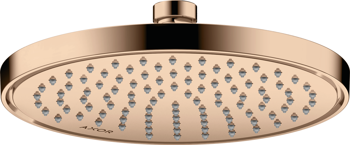 HANSGROHE Sprchová hlavice AXOR ShowerSolutions 220 1jet EcoSmart+ #35388300 - Polished Red Gold