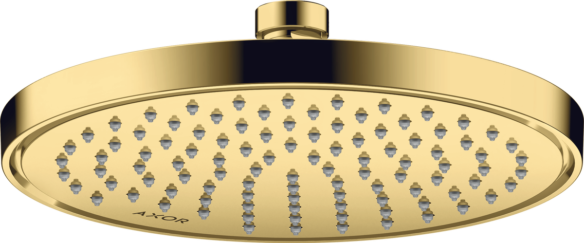 HANSGROHE Sprchová hlavice AXOR ShowerSolutions 220 1jet EcoSmart+ #35388990 - Polished Gold Optic