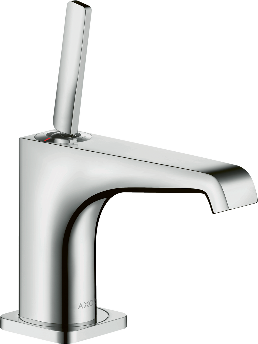 HANSGROHE AXOR Citterio E Stojánkový ventil 90 s kolíkovou rukojetí, bez odtokové soupravy #36105000 - chrom