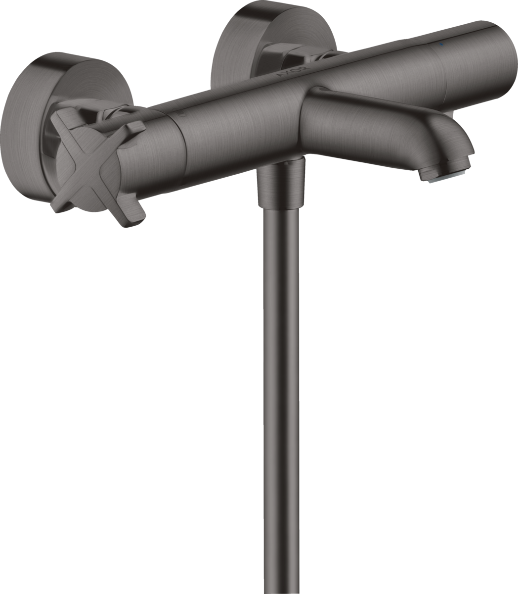 HANSGROHE AXOR Citterio E Vanový termostat s instalací na stěnu #36140340 - kartáčovaný černý chrom