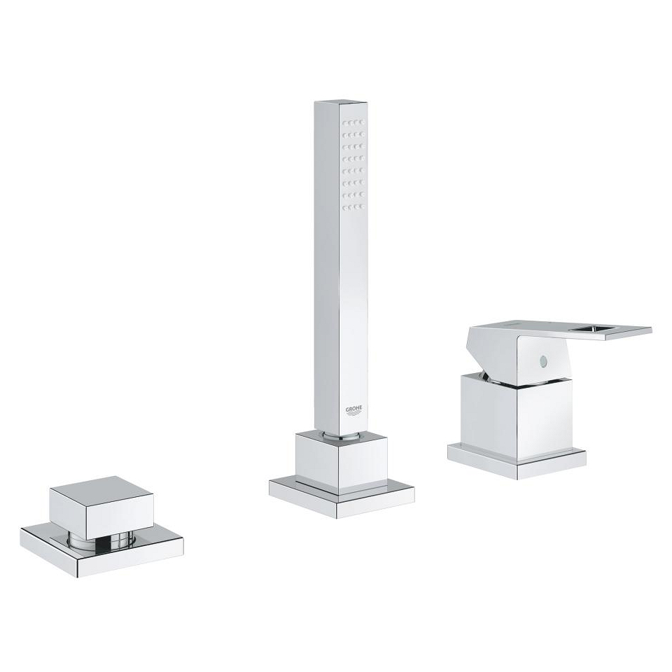 GROHE Eurocube páková vanová tříotvorová kombinace Chrom #19966000