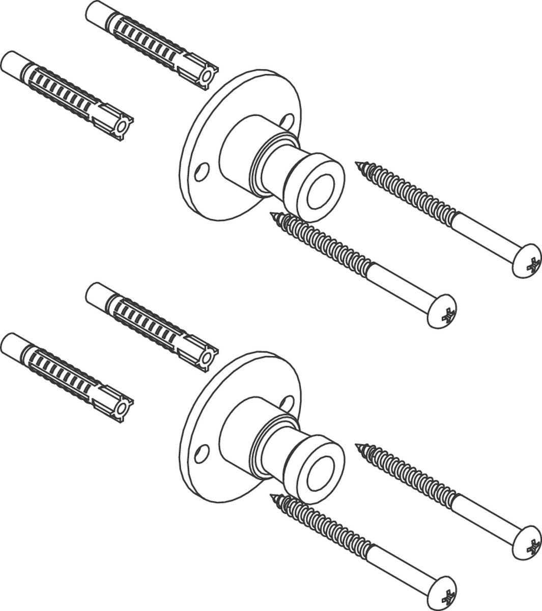 HANSGROHE AXOR One sada adaptéru #48799000