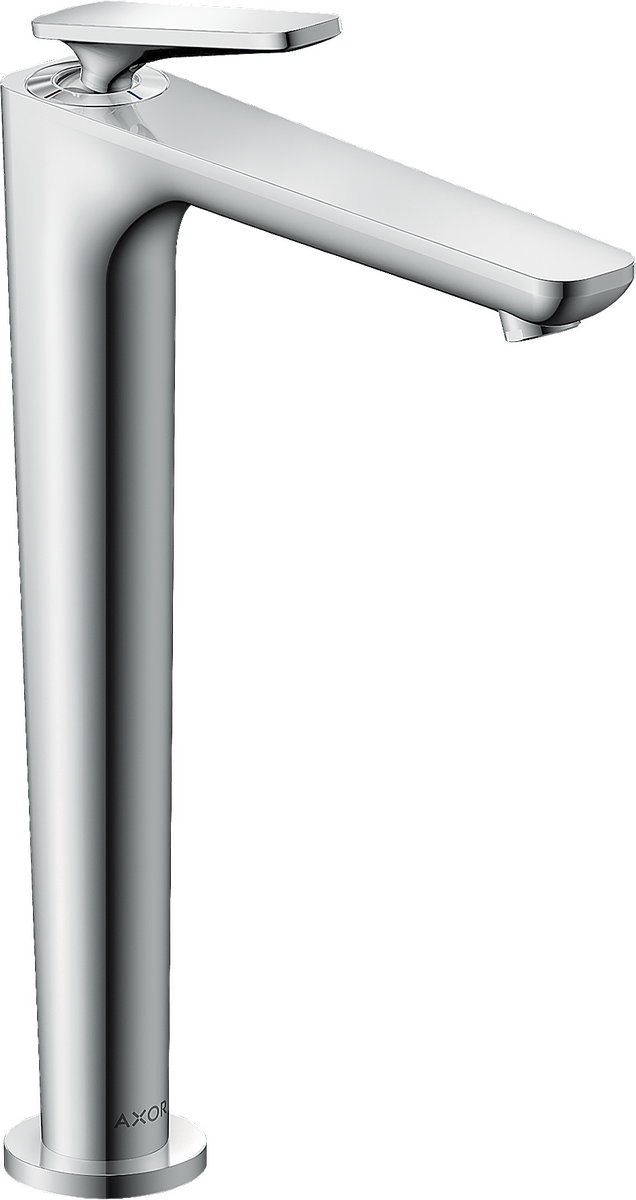 HANSGROHE AXOR Citterio C Páková umyvadlová baterie 250 s funkcí CoolStart, s odtokovou soupravou #49050000 - chrom