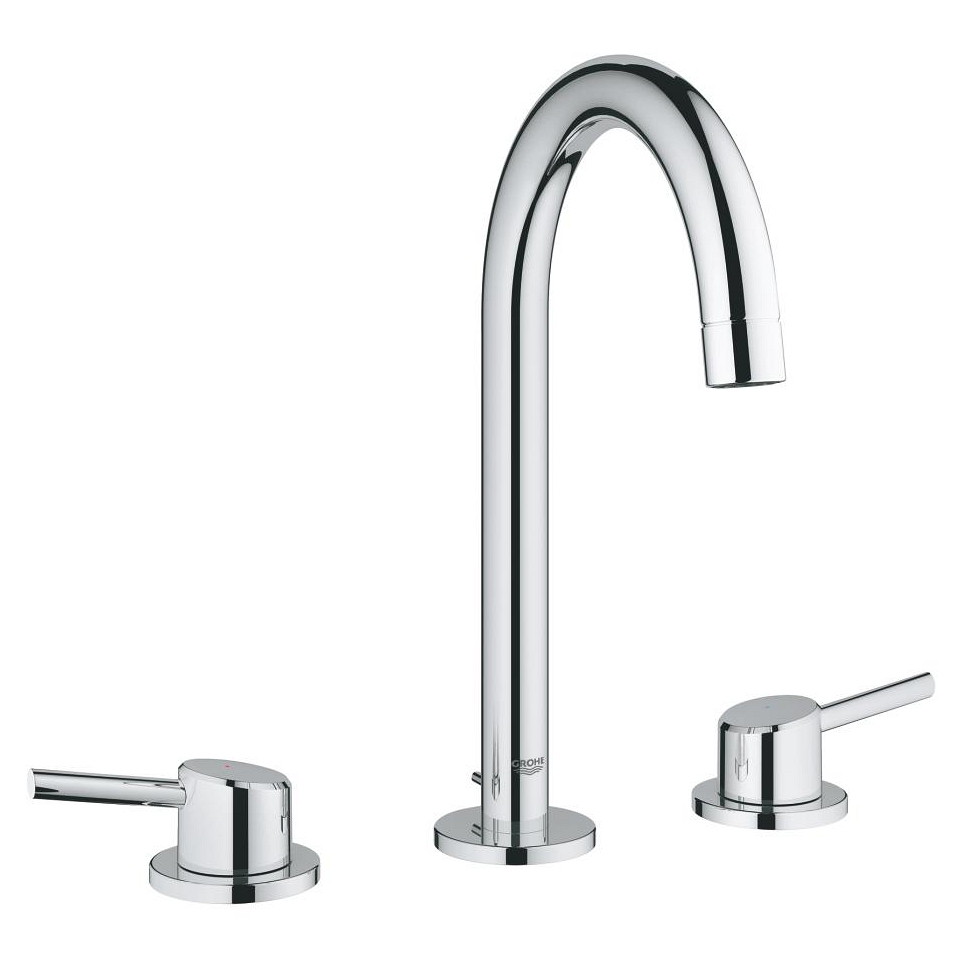 GROHE Concetto Umyvadlová tříotvorová baterie, DN 15 velikost L Chrom #20216001