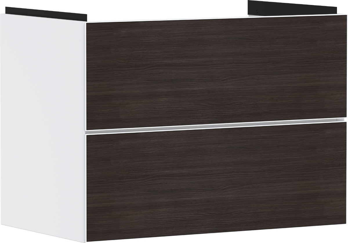 HANSGROHE Xevolos E Skříňka pod umyvadlo matná bílá 780/475 se 2 zásuvkami #54178730 - matná bílá