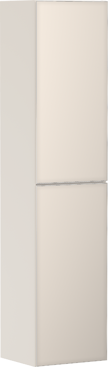 HANSGROHE Xevolos E Vysoká skříňka písková matná béžová 400/360, závěsy dvířek vlevo #54219790 - písková matná béžová