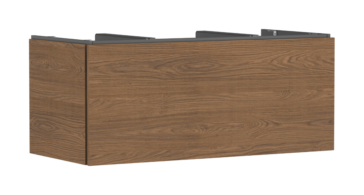 HANSGROHE Xilesa E Skříňka pod umyvadlo 1180/550 s 1 zásuvkou pro desku s výřezem uprostřed #54267550 - dub kašmírový