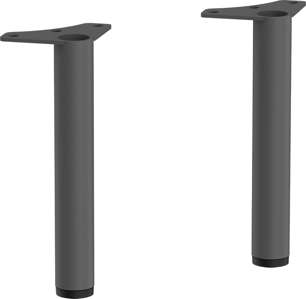 HANSGROHE Xilesa E Nožky k nábytku 145/20, 2 ks #54289760 - břidlicová matná šedá
