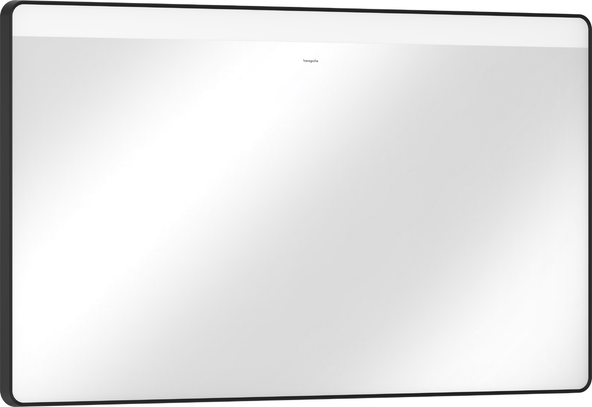 HANSGROHE Xarita Lite Q Zrcadlo s vodorovným LED osvětlením 1200/30 a infračerveným čidlem #54973670 - matná černá