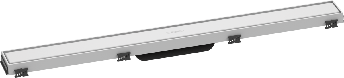 HANSGROHE RainDrain Match Vrchní sada sprchového žlabu 800 s výškově stavitelným rámem #56038700 - matná bílá