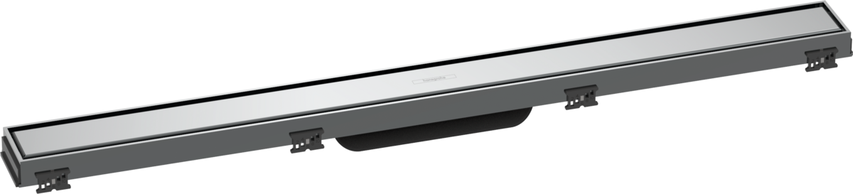 HANSGROHE RainDrain Match prefabrikovaná sada sprchového žlabu 800 s výškově nastavitelným rámem #56038000 - chrom