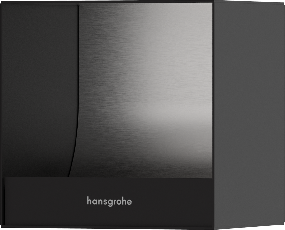 HANSGROHE XtraStoris Original Zabudovaný držák na toaletní papír 150/150 /140 #56065670 - matná černá